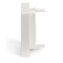 Digitus DN-93802-5 Cara Frontal 1 Puerto RJ-45 45x45 mm para Conductos, Color Blanco