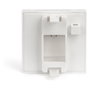 Digitus DN-93802-5 Cara Frontal 1 Puerto RJ-45 45x45 mm para Conductos, Color Blanco