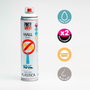 Pinty Plus Pintura plástica spray interior RAL 9016 blanca mate 600 ml
