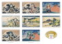 Presence CO., LTD. Katsushika Hokusai x Hatsune Miku Figuras acrílico 5 cm Cajas Sorpresa Surtido (8)