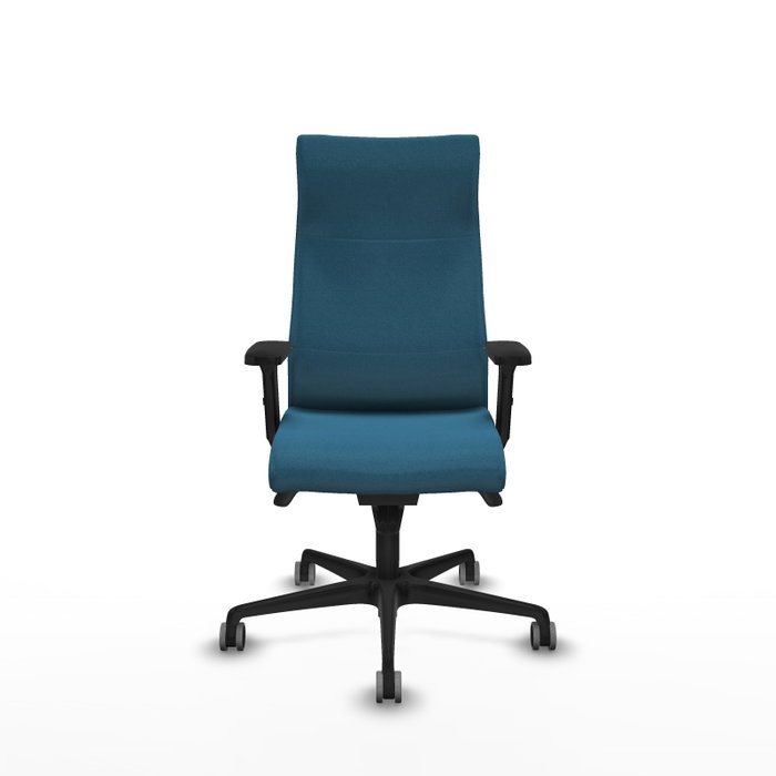 PIQUERAS Y CRESPO Sillón Albacete Verde Petróleo con Mecanismo Sincro y Brazos 2D PIQUERAS Y CRESPO Sillón Albacete Verde Petróleo con Mecanismo Sincro y Brazos 2D