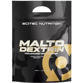 Scitec Nutrition Maltodextrin 2000 G - Polvo de Carbohidratos Sin Sabor, Suplemento Deportivo para Energía y Recuperación
