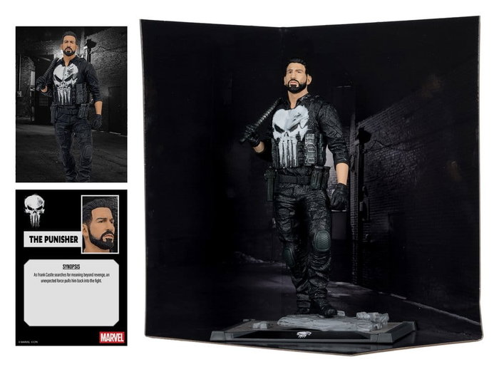 McFarlane Toys Estatua 1/10 The Punisher Marvel Studios