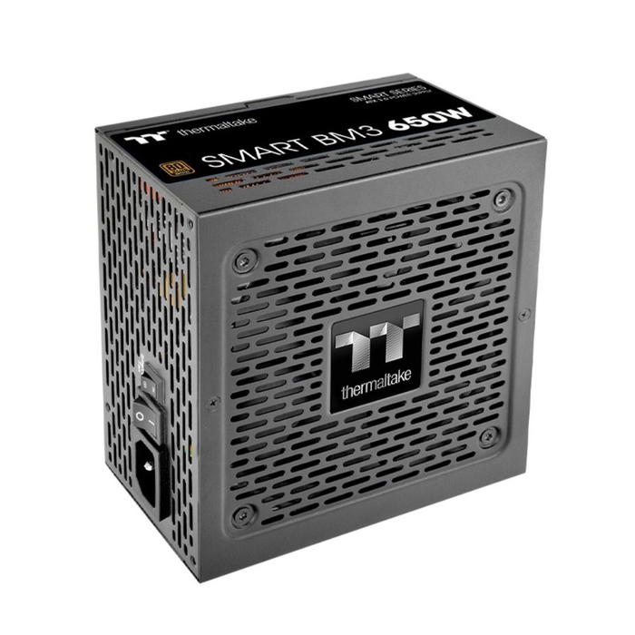 Thermaltake Smart BM3 650W 80+ Bronze Semimodular ATX 3.0 Negro Thermaltake Smart BM3 650W 80+ Bronze Semimodular ATX 3.0 Negro
