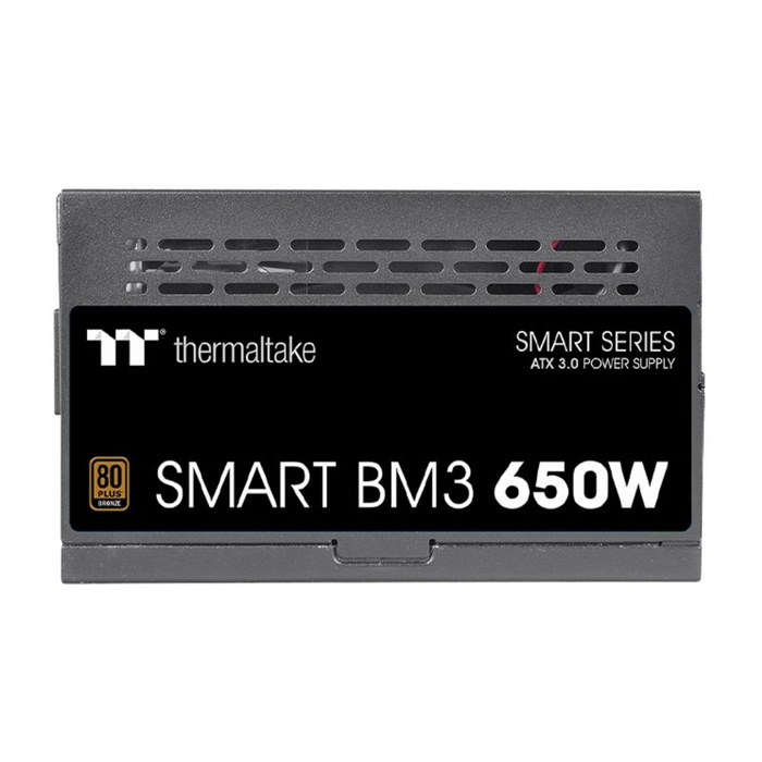 Thermaltake Smart BM3 650W 80+ Bronze Semimodular ATX 3.0 Negro Thermaltake Smart BM3 650W 80+ Bronze Semimodular ATX 3.0 Negro