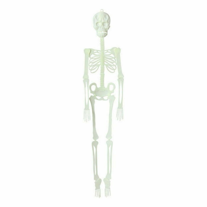 Esqueleto decorativo fluorescente 150 cm para Halloween