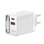 Mars Gaming MDGAN65RW Cargador de Pared 65W USB-C + USB-A Blanco