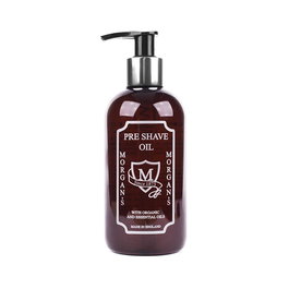 Morgan Aceite Pre Afeitado Luxury 250ml Hidrata y Prepara la Piel con Aceites Esenciales Jojoba Mandarina Manzanilla Eucalipto Bergamota