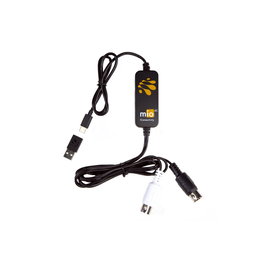 iCONNECTIVITY Mio Xc Interface MDI USB-C para Mac, PC, iOS y Android con Conectividad MIDI DIN y Alimentación por Bus USB Plug and Play