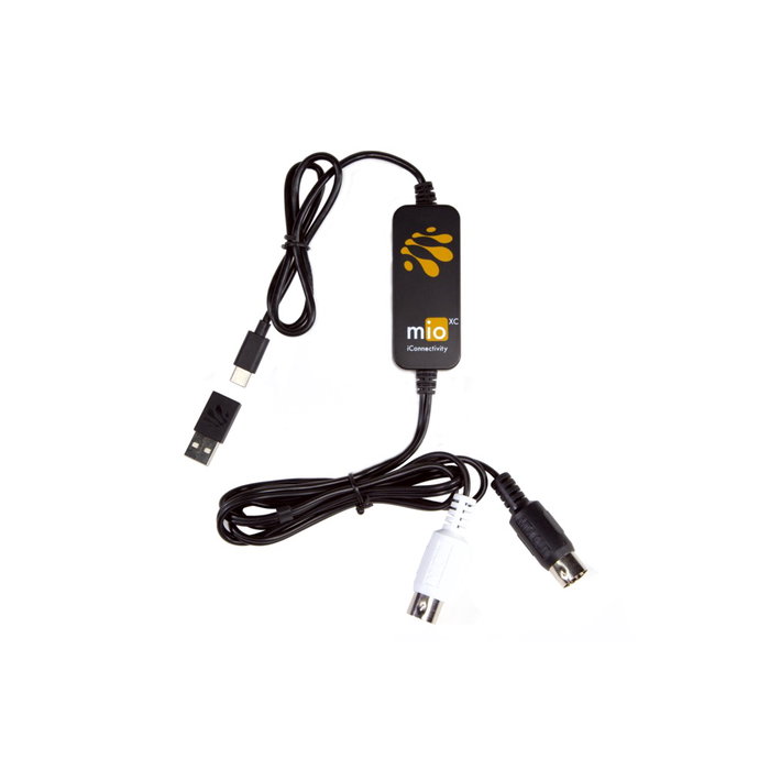 iCONNECTIVITY Mio Xc Interface MDI USB-C para Mac, PC, iOS y Android con Conectividad MIDI DIN y Alimentación por Bus USB Plug and Play iCONNECTIVITY Mio Xc Interface MDI USB-C para Mac, PC, iOS y Android con Conectividad MIDI DIN y Alimentación por Bus USB Plug and Play