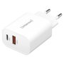 Intenso Power Adapter W30AC 1x USB-A 1x USB-C 30W Blanco