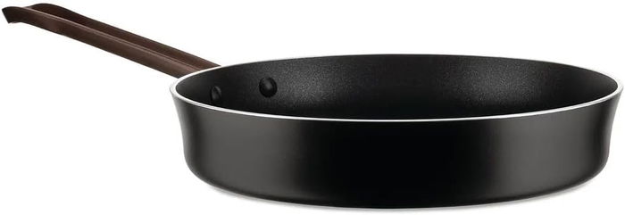 Alessi PU113/24 B Sartén 24 cm Aluminio con Antiadherente Apto para Inducción Alessi PU113/24 B Sartén 24 cm Aluminio con Antiadherente Apto para Inducción