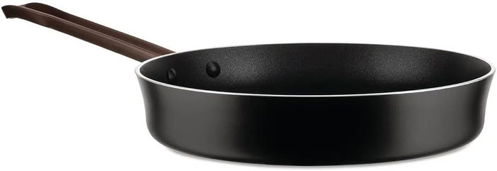 Alessi Edo Sartén 24 cm de Aluminio con Antiadherente Alessi Edo Sartén 24 cm de Aluminio con Antiadherente