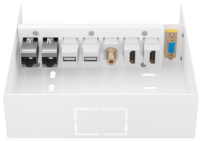 Aisens Caja de Conexiones Multimedia A127-1031 Blanco