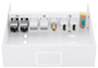 Aisens Caja de Conexiones Multimedia A127-1031 Blanco