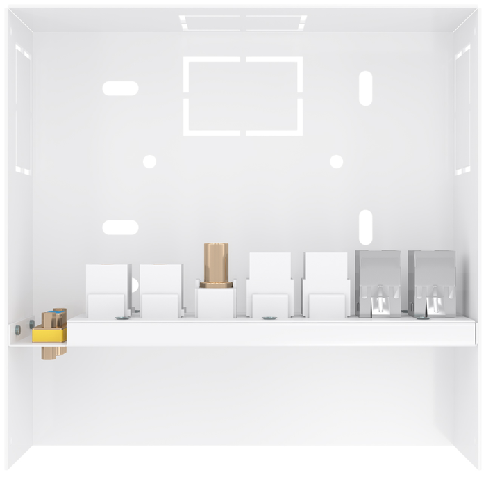 Aisens Caja de Conexiones Multimedia A127-1031 Blanco
