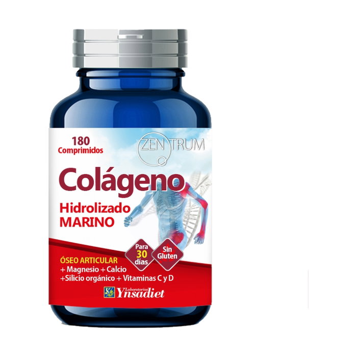 Zentrum Colágeno Hidrolizado Marino con Magnesio 180 comprimidos Zentrum Colágeno Hidrolizado Marino con Magnesio 180 comprimidos