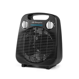 Orbegozo FH 5141 Calefactor de 2000 W con Termostato Regulable, Negro