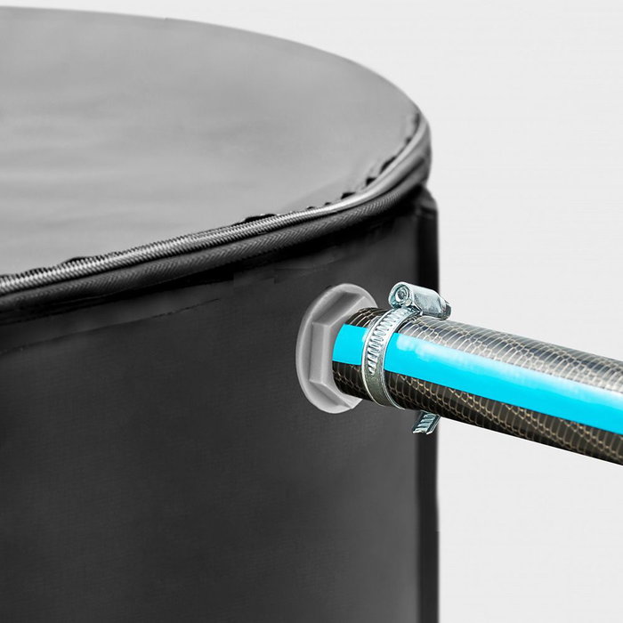 Cellfast Depósito Recolector Agua Lluvia Plegable 250 L ø 60 x 90 cm