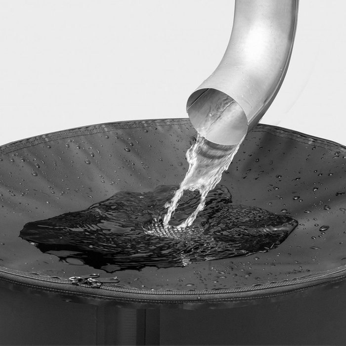 Cellfast Depósito Recolector Agua Lluvia Plegable 250 L ø 60 x 90 cm