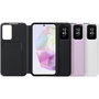 SAMSUNG Smart View Wallet Case para Galaxy A35, Negro