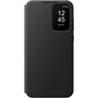 SAMSUNG Smart View Wallet Case para Galaxy A35, Negro