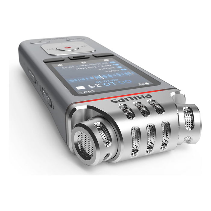 Philips DVT4115 VoiceTracer - Grabadora de Voz Digital, USB-C, Grabación 36h, MP3/WAV, Micrófono Omnidireccional, Memoria 8GB, Pantalla LCD, Compatible PC/Mac Philips DVT4115 VoiceTracer - Grabadora de Voz Digital, USB-C, Grabación 36h, MP3/WAV, Micrófono Omnidireccional, Memoria 8GB, Pantalla LCD, Compatible PC/Mac