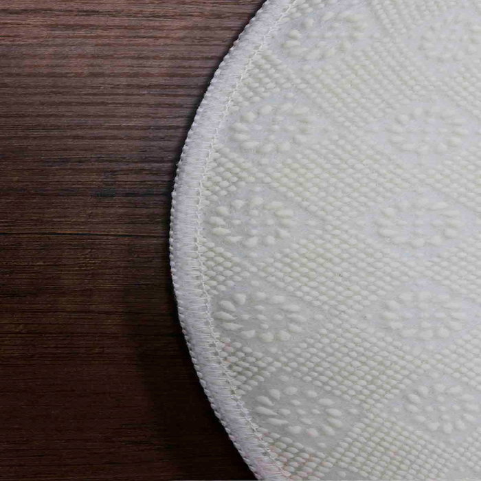 Conceptum Alfombra Wookece266, 70 cm, 100% Poliéster, Turquesa, Blanco, Moca y Rojo Conceptum Alfombra Wookece266, 70 cm, 100% Poliéster, Turquesa, Blanco, Moca y Rojo