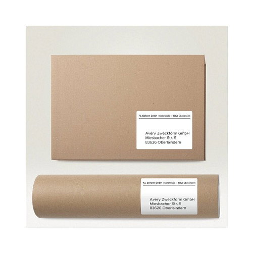 AVERY Zweckform Etiquetas 6601 blanco 105,0 x 148,0 mm