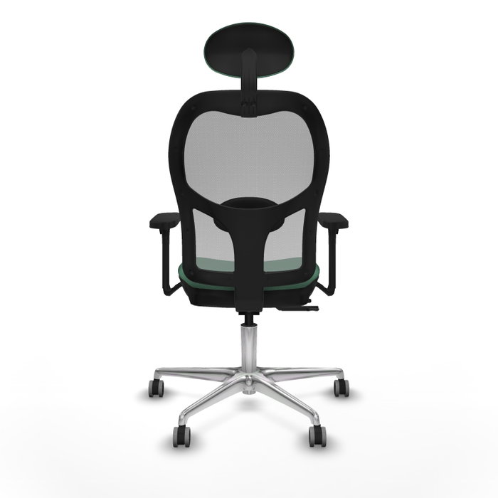 PIQUERAS Y CRESPO Silla de oficina Jorquera con Mecanismo Sincro/Traslack Verde esmeralda y Gris PIQUERAS Y CRESPO Silla de oficina Jorquera con Mecanismo Sincro/Traslack Verde esmeralda y Gris