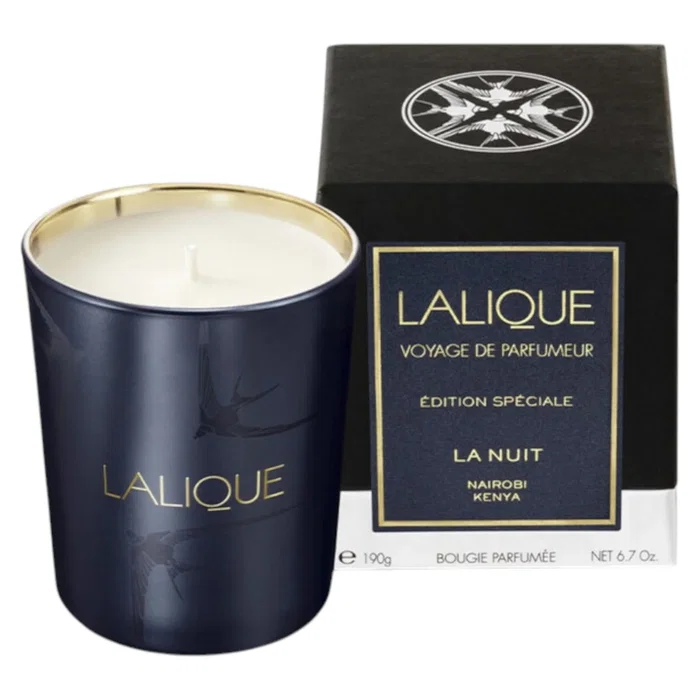 Lalique La Nuit Nairobi Vela aromática 190 g Lalique La Nuit Nairobi Vela aromática 190 g