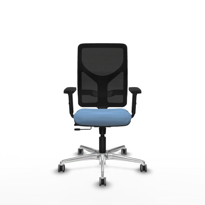 PIQUERAS Y CRESPO Silla de oficina Motilla con mecanismo Sincro/Traslack, Azul cielo y Negro PIQUERAS Y CRESPO Silla de oficina Motilla con mecanismo Sincro/Traslack, Azul cielo y Negro