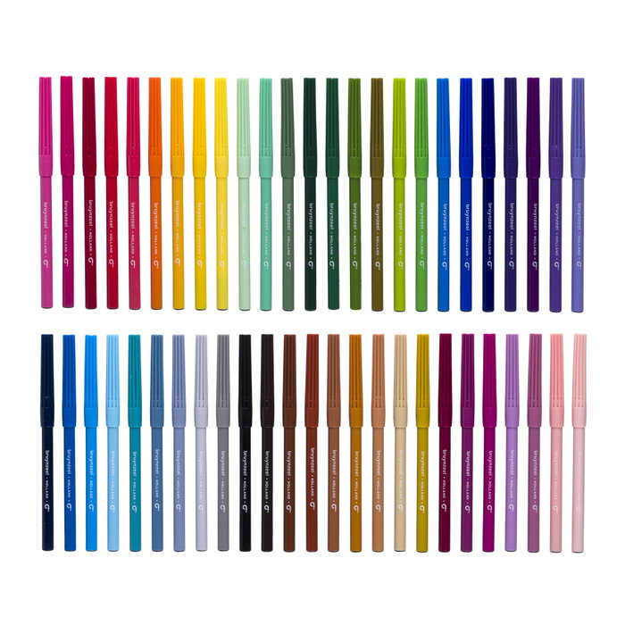 Bruynzeel Set de Rotuladores de 50 colores