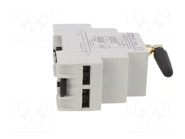 ZAMEL ZCM-42 Programador de Tiempo Digital LCD 230VAC SPDT x2 ZAMEL ZCM-42 Programador de Tiempo Digital LCD 230VAC SPDT x2