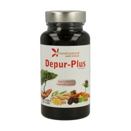 Mundo Natural Depur Plus 60 Cápsulas Complemento Alimenticio Depuración Hepática