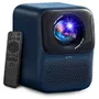 Wanbo T2 Max New Proyector Portátil Full HD 1080p 450 ANSI Lúmenes Auto-Focus Smart TV Android WiFi HDMI USB Altavoces Azul
