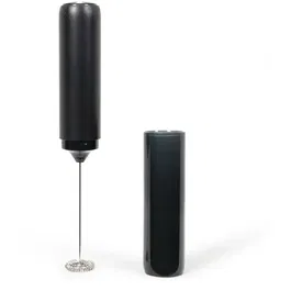 Livoo Espumador de Leche Eléctrico Recargable, Modelo DOD225N, Funciona con una Simple Pulsación, Color Negro