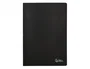 Liderpapel Libreta tapa negra A4 80 hojas liso con doble margen