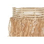 DKD Home Decor Lámpara de Techo de Ratán Hecha a Mano Natural