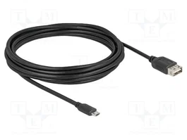 DeLOCK 81521 Cable USB 2.0 de 5 m con Micro-USB B y USB Tipo A