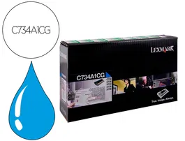 Lexmark C734 Tóner Láser Cian Original 6000 Páginas