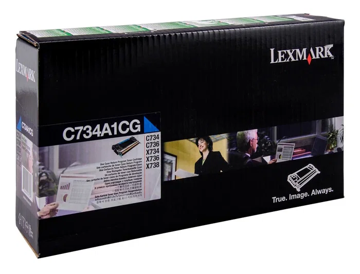 Lexmark C734 Tóner Láser Cian Original 6000 Páginas Lexmark C734 Tóner Láser Cian Original 6000 Páginas