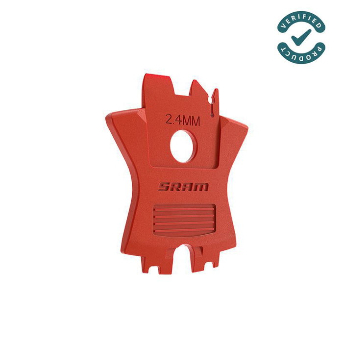 Sram Juego de Espaciadores 2.4 mm para Pinza de Freno Monobloque eTap/S900 Sram Juego de Espaciadores 2.4 mm para Pinza de Freno Monobloque eTap/S900