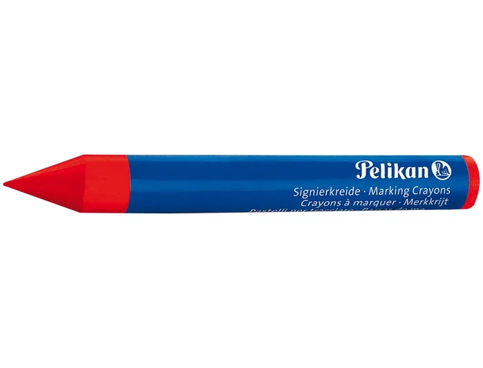 PELIKAN Dura 762 Crayones Marcadores Rojo (Caja de 12)