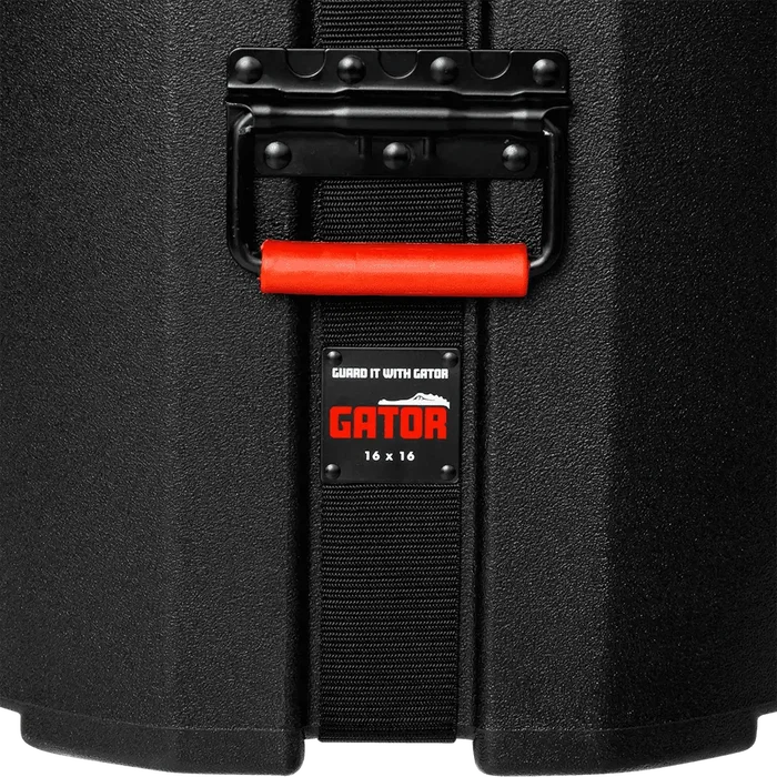 GATOR Estuche para Tom Base 16" x 16" Plástico Moldeado GATOR Estuche para Tom Base 16" x 16" Plástico Moldeado