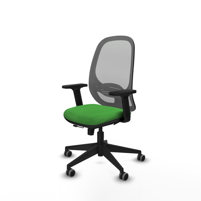 PIQUERAS Y CRESPO Silla de oficina Cilanco Verde/Gris con Mecanismo Sincro/Traslack PIQUERAS Y CRESPO Silla de oficina Cilanco Verde/Gris con Mecanismo Sincro/Traslack
