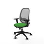 PIQUERAS Y CRESPO Silla de oficina Cilanco Verde/Gris con Mecanismo Sincro/Traslack