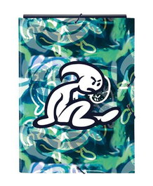 Carpeta de anillas El Niño Kook Azul marino A4 26 x 33.5 x 2.5 cm