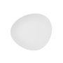 Bidasoa Plato Hondo Irregular Porcelana Fosil Blanco (18 Unidades) inevitable