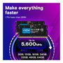 Crucial DDR5 64GB 5600MHz SO-DIMM SODIMM Módulo RAM CT64G56C46S5